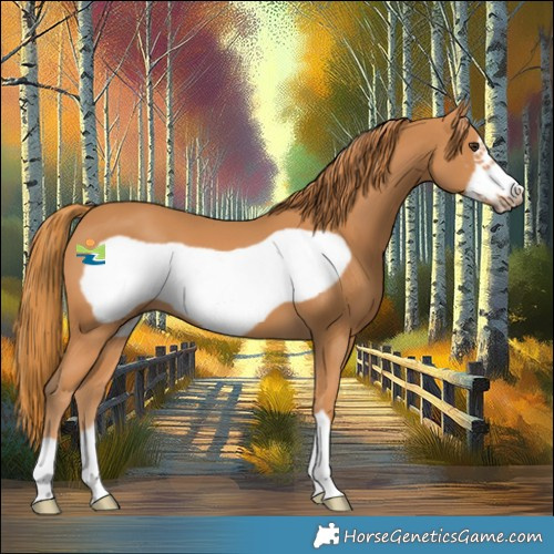 Horse Color:Chestnut Frame 