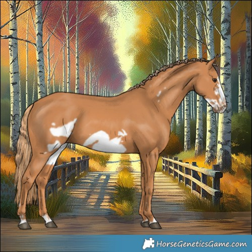 Horse Color:Chestnut Frame 
