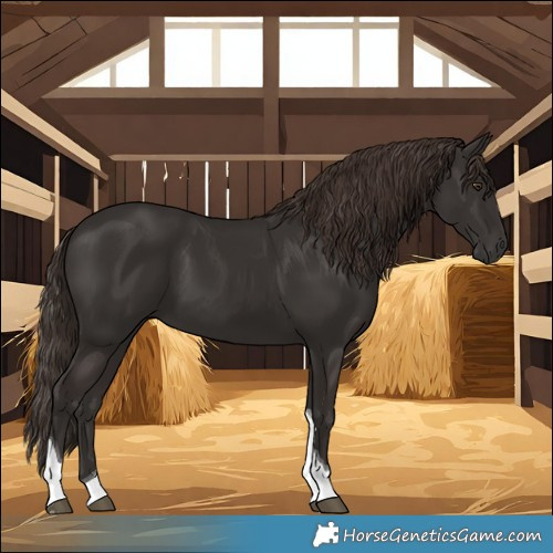 Horse Color:Liver Chestnut Tobiano 