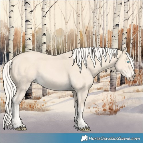 Horse Color:Cremello