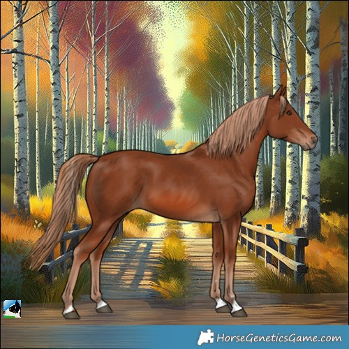 Horse Color:Chestnut 