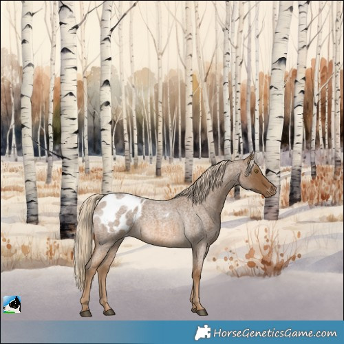 Horse Color:Chocolate Palomino Roan Appaloosa 
