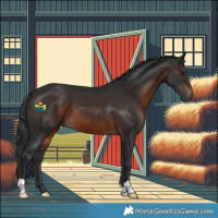 Horse Color:Brown 