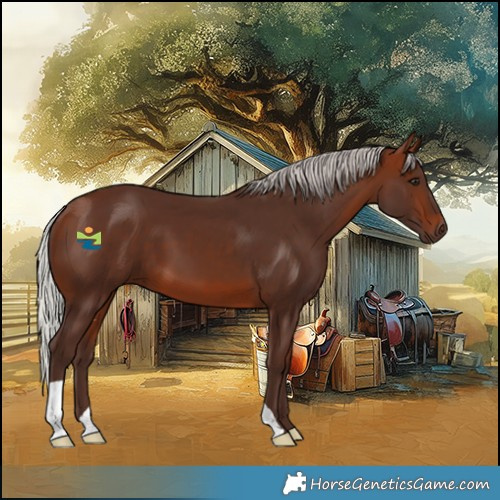 Horse Color:Silver Bay 