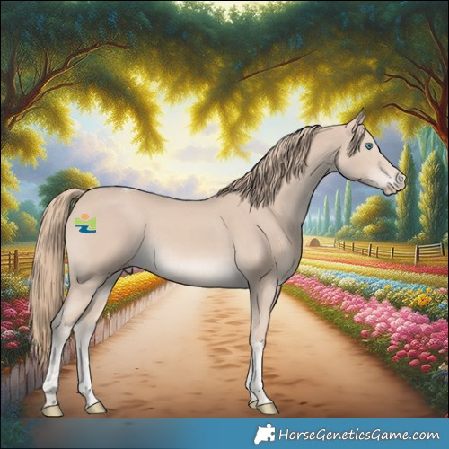 Horse Color:Smoky Creme Tobiano Rabicano 