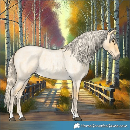 Horse Color:Palomino Roan Dun