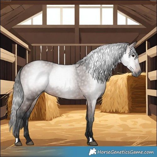 Horse Color:Gray Bay 