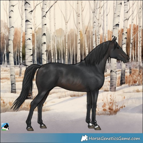 Horse Color:Brown 