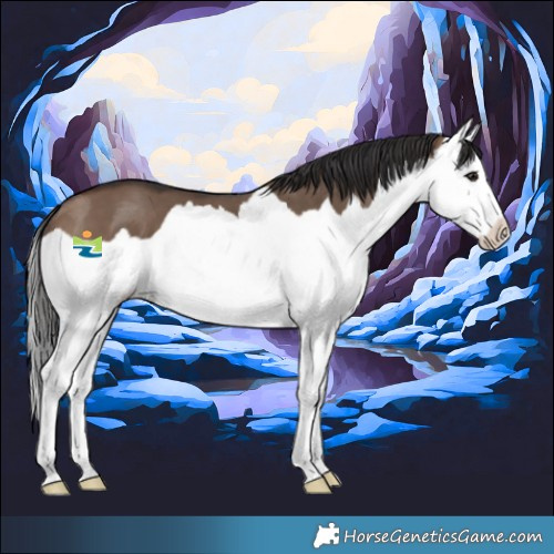 Horse Color:Brown Dun Splash 