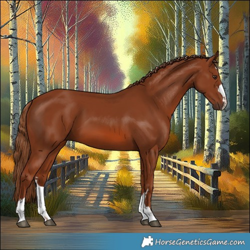 Horse Color:Chestnut 
