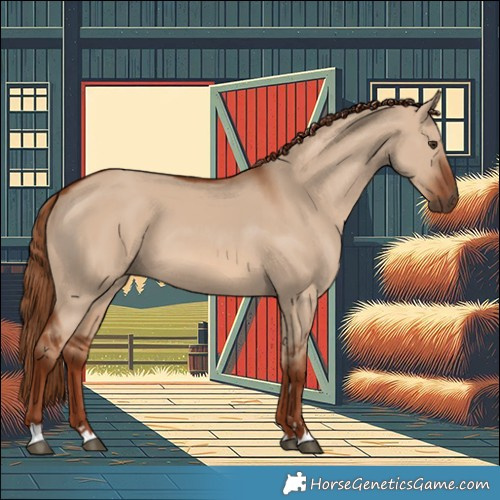 Horse Color:Red Dun 