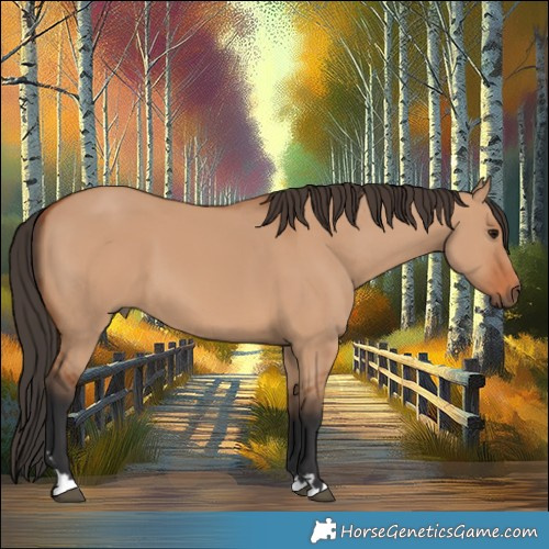 Horse Color:Bay Dun 