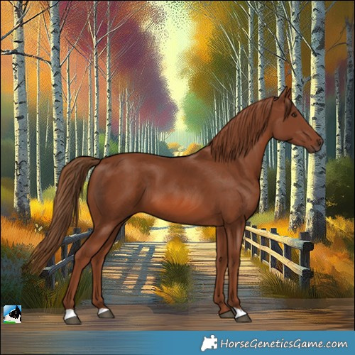 Horse Color:Chestnut 