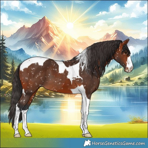 Horse Color:Bay Tobiano Appaloosa  and Bay Tobiano Appaloosa 