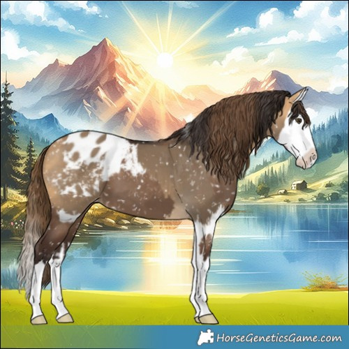 Horse Color:Liver Red Dun Appaloosa  and Buckskin Dun Splash Appaloosa 