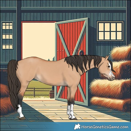 Horse Color:Bay Dun 