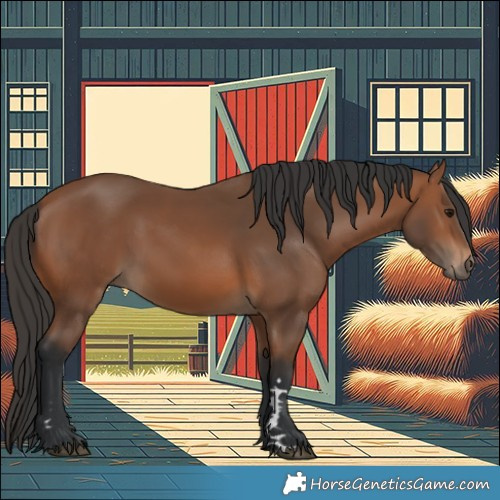 Horse Color:Bay 