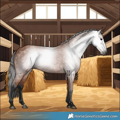 Horse Color:Gray Bay 