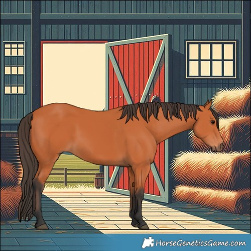 Horse Color:Bay 