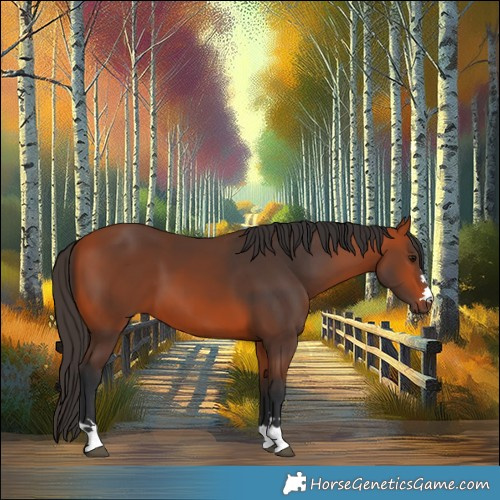 Horse Color:Bay 