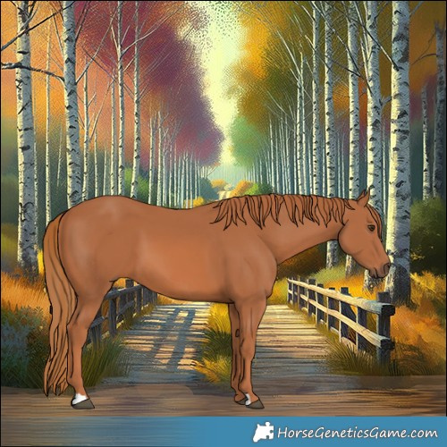 Horse Color:Chestnut 