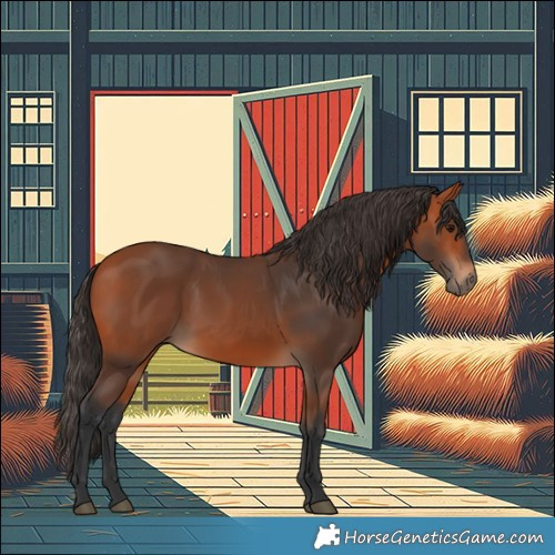 Horse Color:Bay 