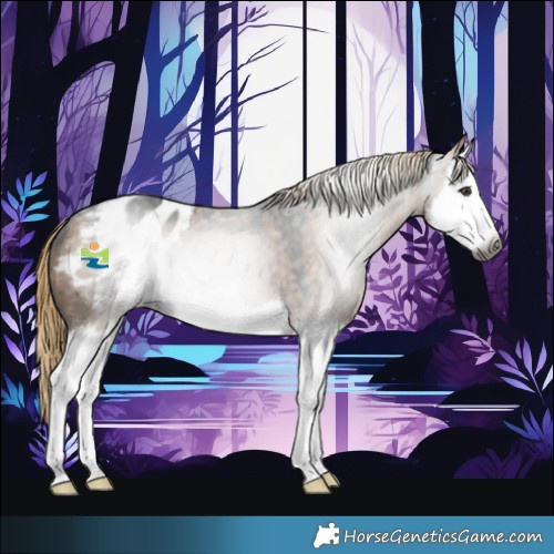 Horse Color:Gray Liver Red Dun Splash Blanket Brindle 