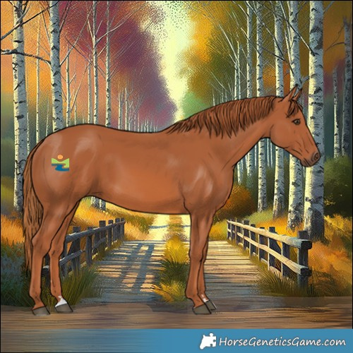 Horse Color:Chestnut 