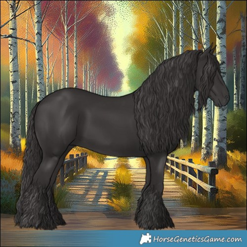 Horse Color:Smoky Black 