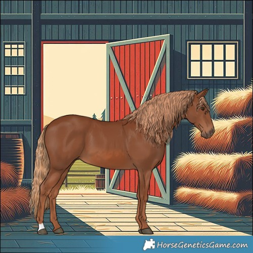 Horse Color:Chestnut 