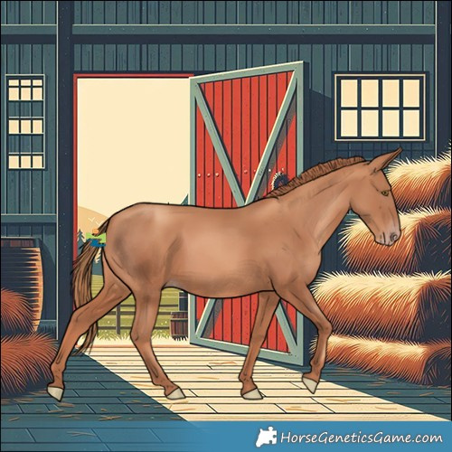Horse Color:Gold Champagne 