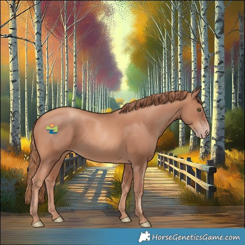 Horse Color:Gold Champagne 