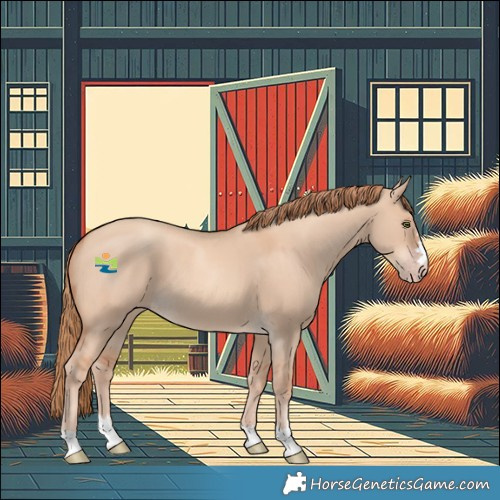 Horse Color:Gold Champagne Dun 