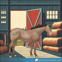 Horse Color:Sable Champagne