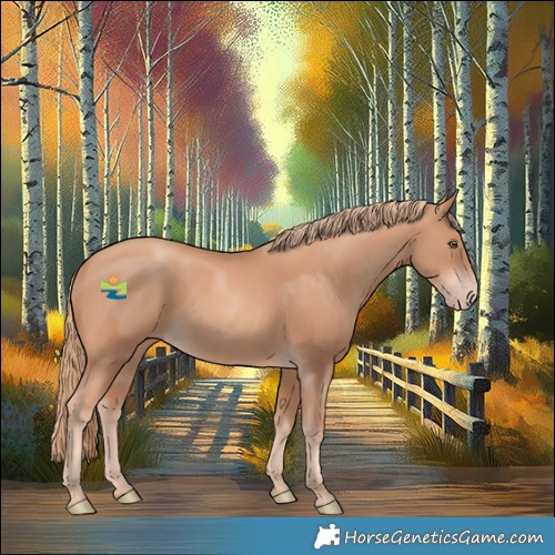 Horse Color:Gold Champagne 