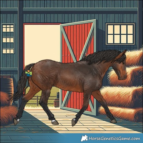 Horse Color:Bay 