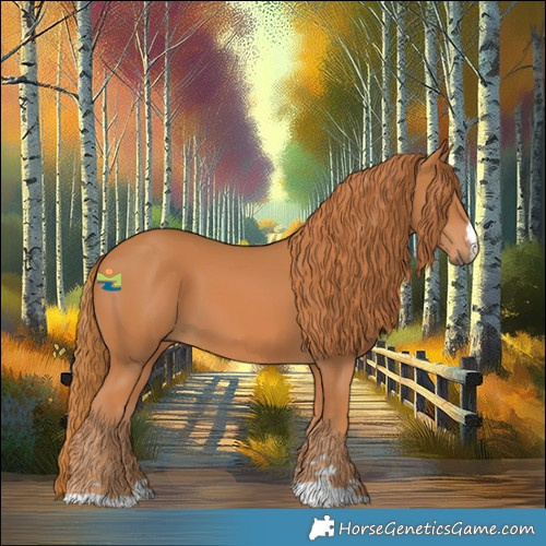 Horse Color:Chestnut 