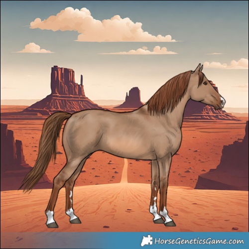 Horse Color:Red Dun 