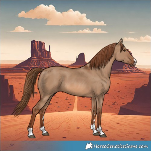 Horse Color:Red Dun 