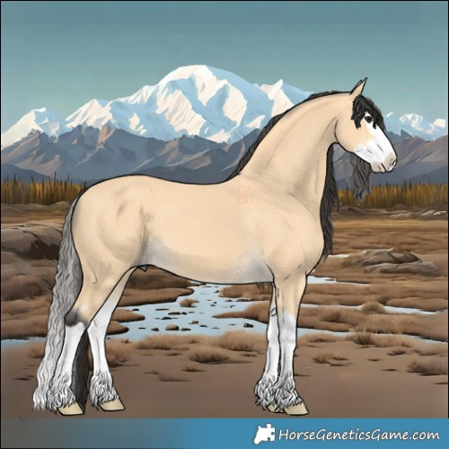 Horse Color:Buckskin Splash 