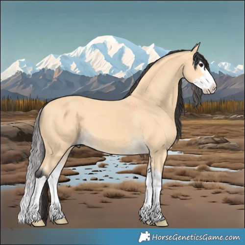 Horse Color:Buckskin Splash 