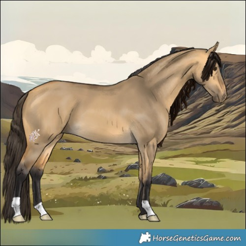 Horse Color:Buckskin Dun