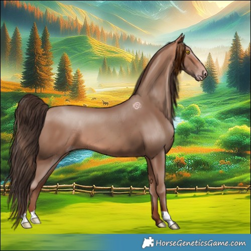 Horse Color:Amber Champagne 