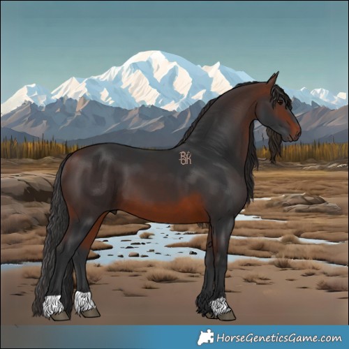 Horse Color:Brown 