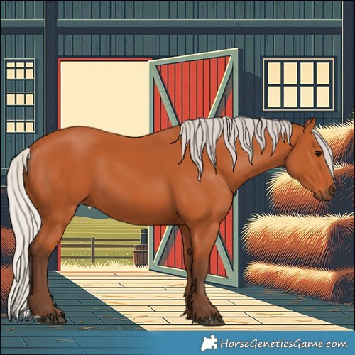 Horse Color:Silver Bay 