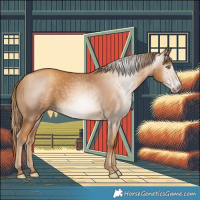 Horse Color:Gray Gold Champagne 