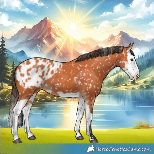 Horse Color:Bay Appaloosa and Bay Splash Appaloosa