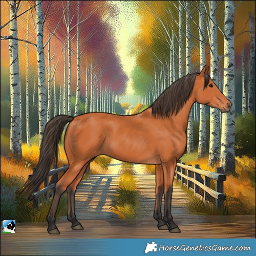 Horse Color:Bay 