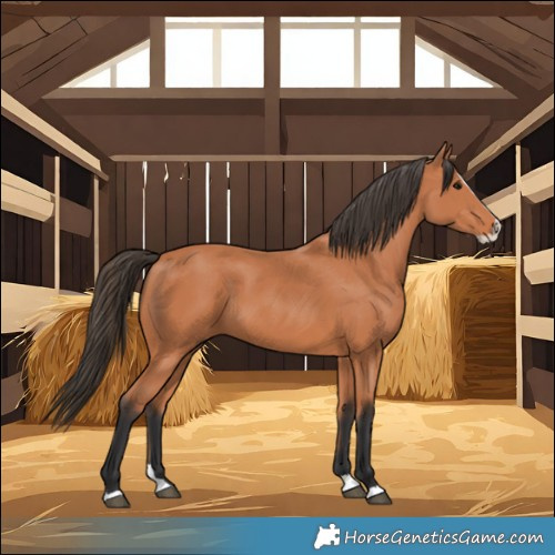 Horse Color:Bay Splash 