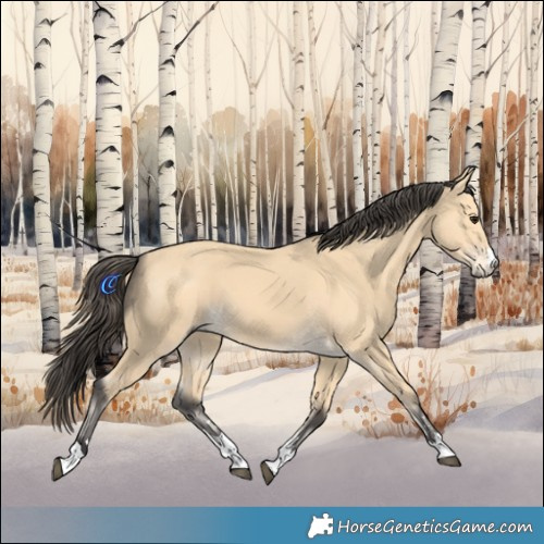Horse Color:Buckskin 